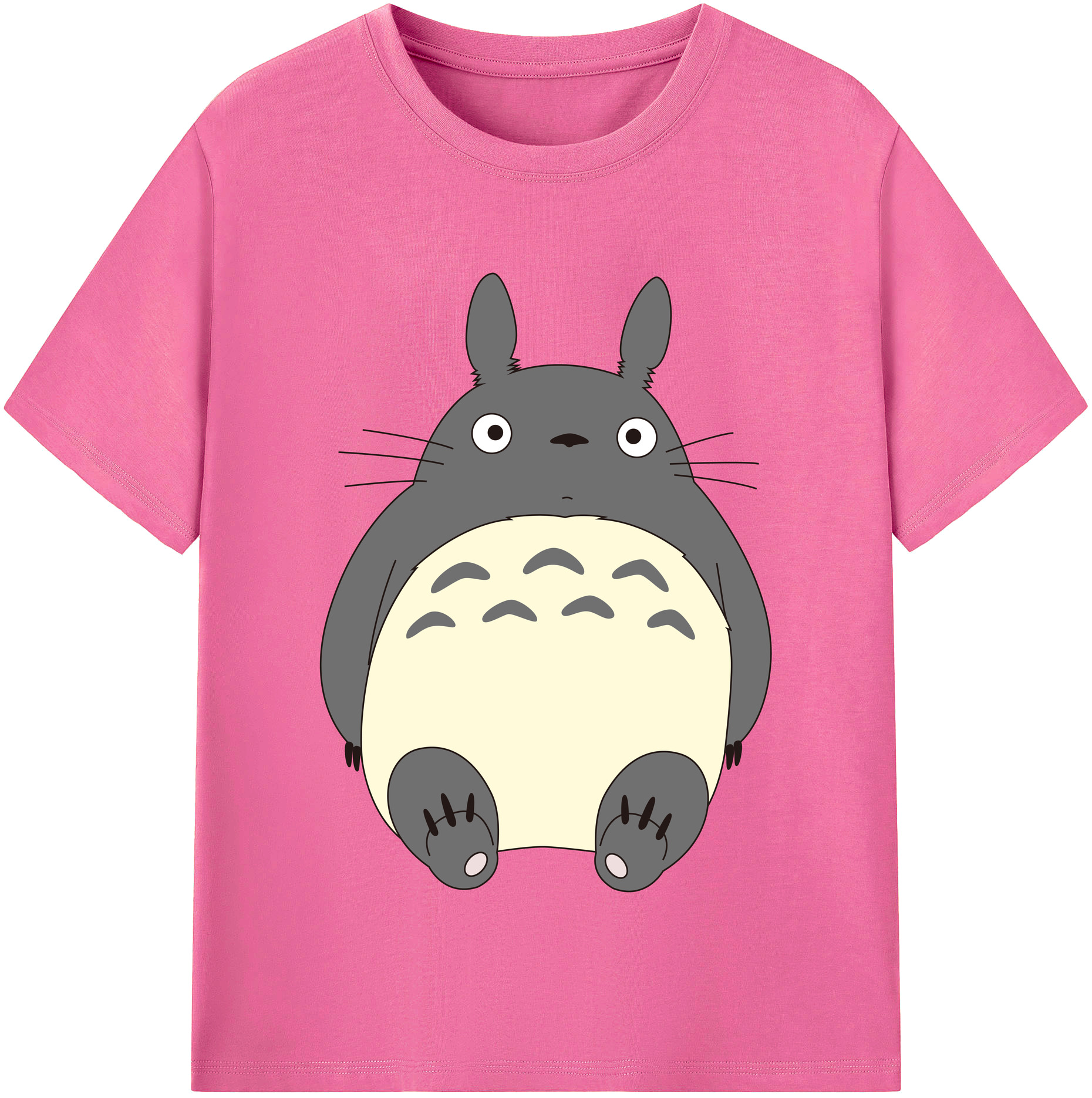 （画像用） となりのトトロ 草壁メイ 草壁サツキ My Neighbor Totoro Satsuki Kusakabe Mei Kusakabe レディースカジュアルプリントTシャツ（綿100％）